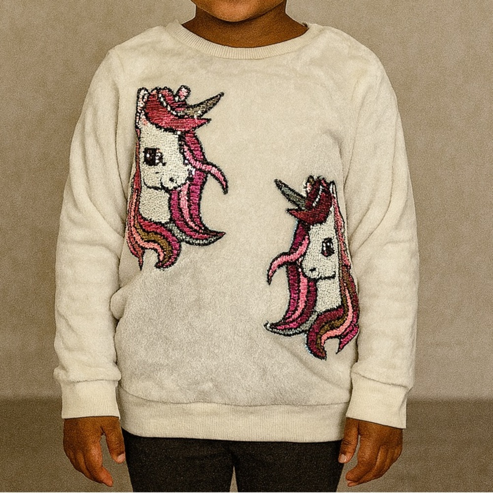 H&M Unicorn Print Kids Sweatshirt